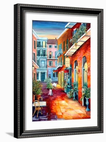 French Quarter Alleyway-Diane Millsap-Framed Art Print