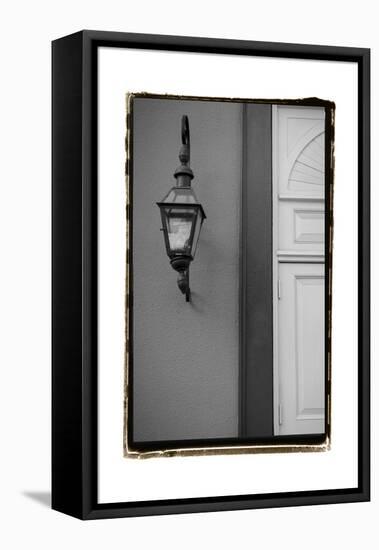 French Quarter Architecture II-Laura Denardo-Framed Stretched Canvas