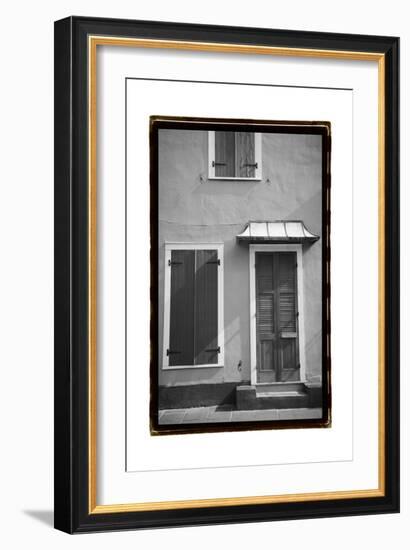 French Quarter Architecture III-Laura Denardo-Framed Art Print