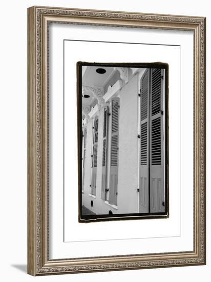 French Quarter Architecture IV-Laura Denardo-Framed Art Print