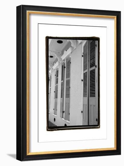 French Quarter Architecture IV-Laura Denardo-Framed Art Print