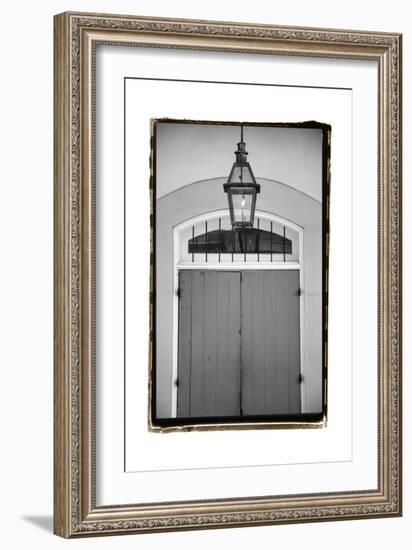 French Quarter Architecture V-Laura Denardo-Framed Art Print