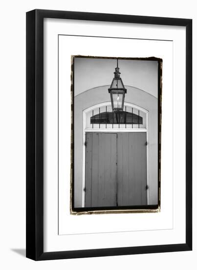 French Quarter Architecture V-Laura Denardo-Framed Art Print