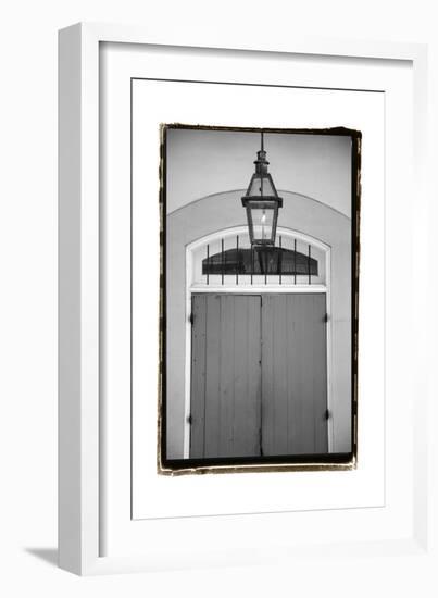 French Quarter Architecture V-Laura Denardo-Framed Art Print