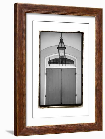 French Quarter Architecture V-Laura Denardo-Framed Art Print