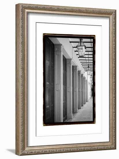 French Quarter Architecture VI-Laura Denardo-Framed Art Print