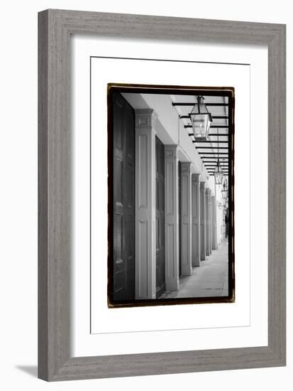 French Quarter Architecture VI-Laura Denardo-Framed Art Print