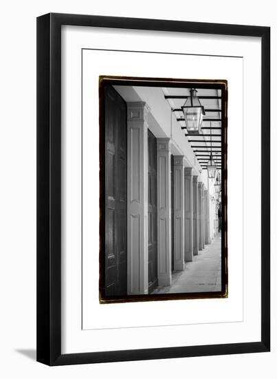 French Quarter Architecture VI-Laura Denardo-Framed Art Print