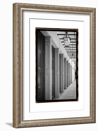 French Quarter Architecture VI-Laura Denardo-Framed Art Print