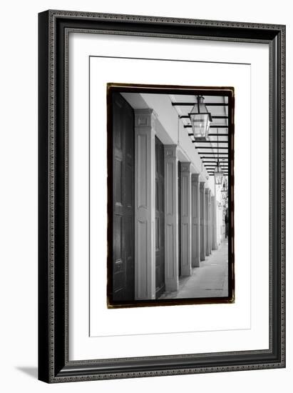 French Quarter Architecture VI-Laura Denardo-Framed Art Print