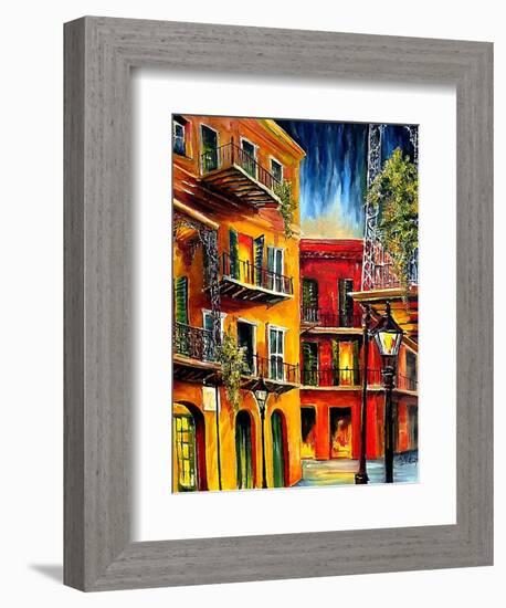 French Quarter Balconies-Diane Millsap-Framed Art Print