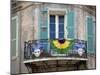 French Quarter Balcony During Mardi Gras-Carol Highsmith-Mounted Photo