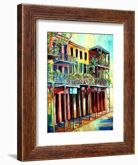 French Quarter Bliss-Diane Millsap-Framed Art Print