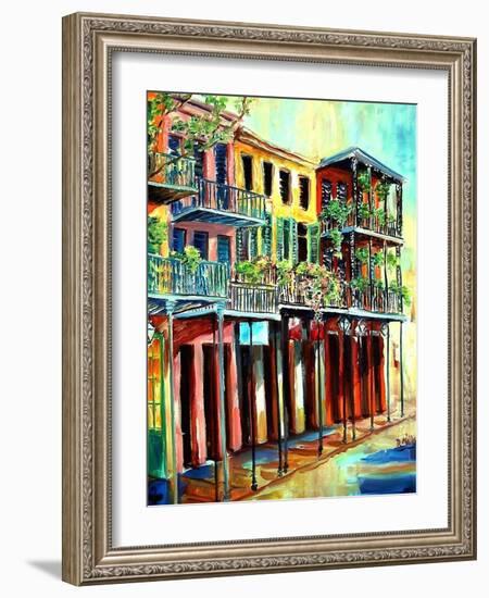 French Quarter Bliss-Diane Millsap-Framed Art Print