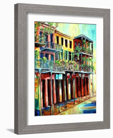 French Quarter Bliss-Diane Millsap-Framed Art Print