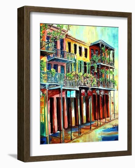 French Quarter Bliss-Diane Millsap-Framed Art Print