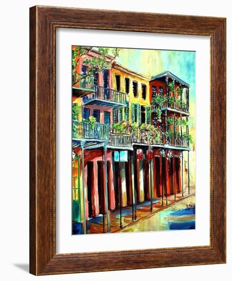 French Quarter Bliss-Diane Millsap-Framed Art Print