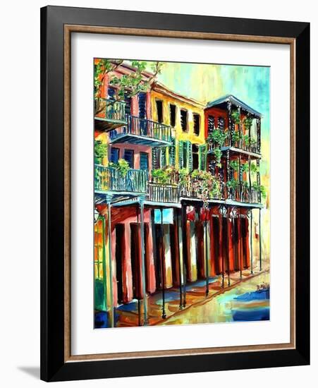 French Quarter Bliss-Diane Millsap-Framed Art Print