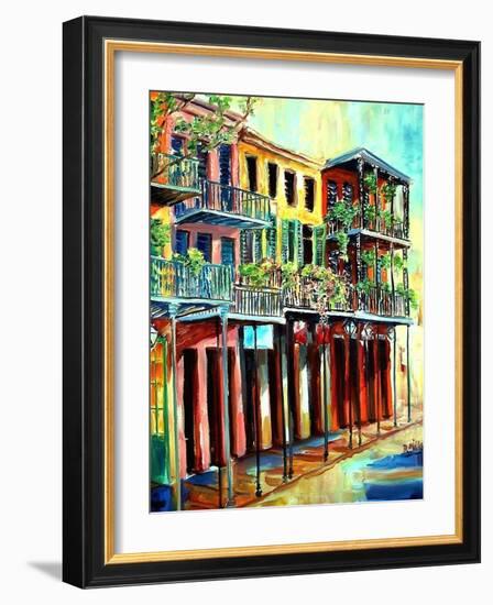 French Quarter Bliss-Diane Millsap-Framed Art Print