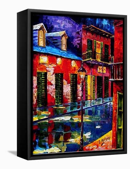 French Quarter Color-Diane Millsap-Framed Stretched Canvas