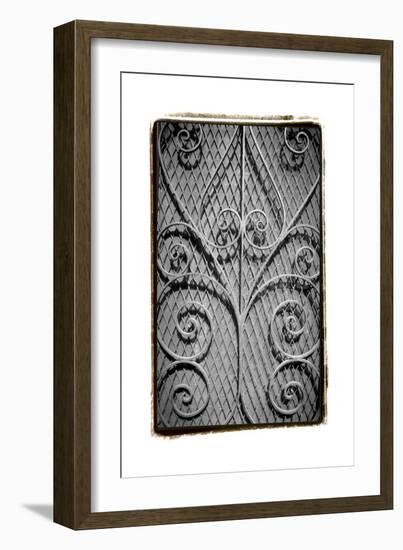 French Quarter Ironwork I-Laura Denardo-Framed Art Print