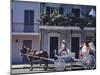French Quarter Mule Ride in Carriage-Carol Highsmith-Mounted Photo