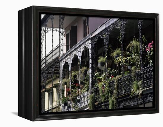 French Quarter, New Orleans, Louisiana, USA-Charles Bowman-Framed Premier Image Canvas