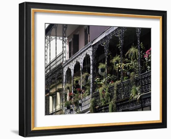 French Quarter, New Orleans, Louisiana, USA-Charles Bowman-Framed Premium Photographic Print