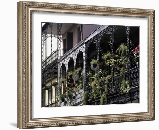 French Quarter, New Orleans, Louisiana, USA-Charles Bowman-Framed Photographic Print