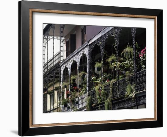 French Quarter, New Orleans, Louisiana, USA-Charles Bowman-Framed Photographic Print