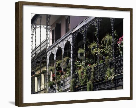 French Quarter, New Orleans, Louisiana, USA-Charles Bowman-Framed Photographic Print