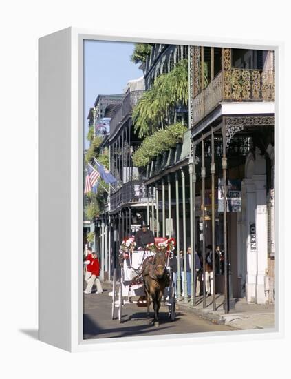 French Quarter, New Orleans, Louisiana, USA-Bruno Barbier-Framed Premier Image Canvas