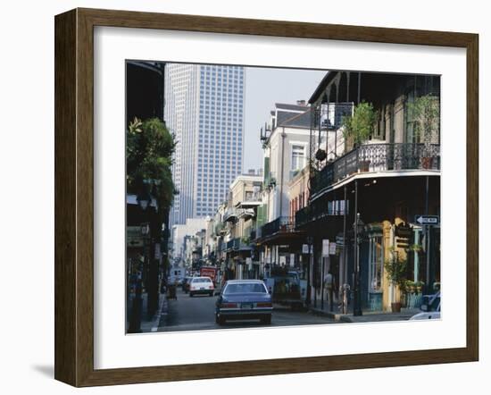 French Quarter, New Orleans, Louisiana, USA-Tony Waltham-Framed Photographic Print
