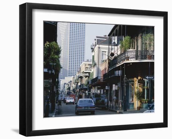 French Quarter, New Orleans, Louisiana, USA-Tony Waltham-Framed Photographic Print