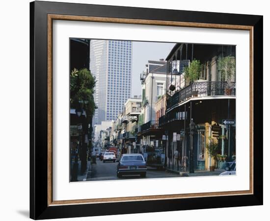 French Quarter, New Orleans, Louisiana, USA-Tony Waltham-Framed Photographic Print