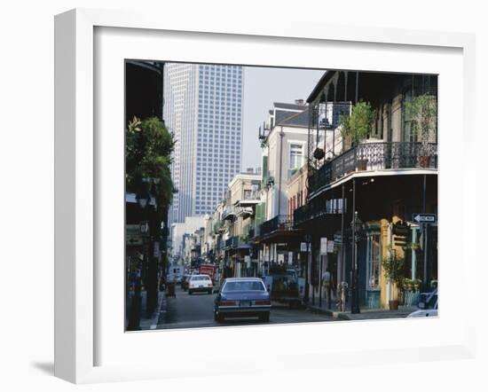 French Quarter, New Orleans, Louisiana, USA-Tony Waltham-Framed Photographic Print