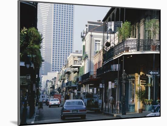 French Quarter, New Orleans, Louisiana, USA-Tony Waltham-Mounted Photographic Print