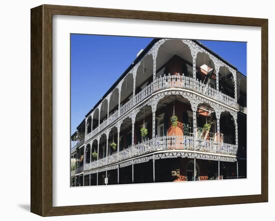 French Quarter, New Orleans, Louisiana, USA-Charles Bowman-Framed Photographic Print