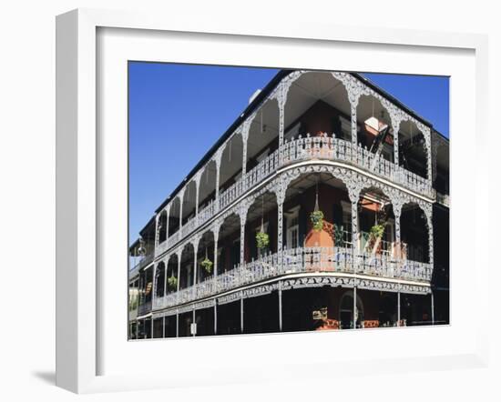 French Quarter, New Orleans, Louisiana, USA-Charles Bowman-Framed Photographic Print