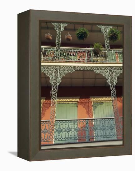 French Quarter of New Orleans, Louisiana, USA-Alison Wright-Framed Premier Image Canvas