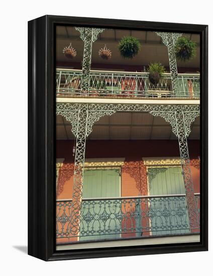 French Quarter of New Orleans, Louisiana, USA-Alison Wright-Framed Premier Image Canvas