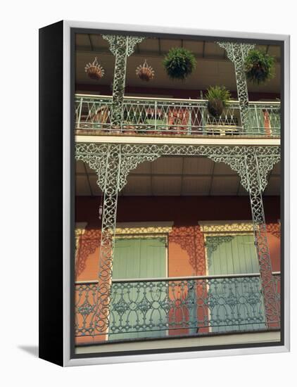 French Quarter of New Orleans, Louisiana, USA-Alison Wright-Framed Premier Image Canvas