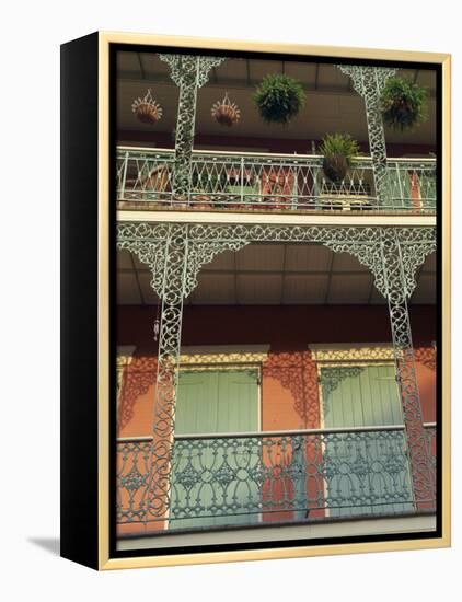 French Quarter of New Orleans, Louisiana, USA-Alison Wright-Framed Premier Image Canvas