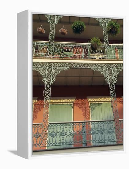 French Quarter of New Orleans, Louisiana, USA-Alison Wright-Framed Premier Image Canvas