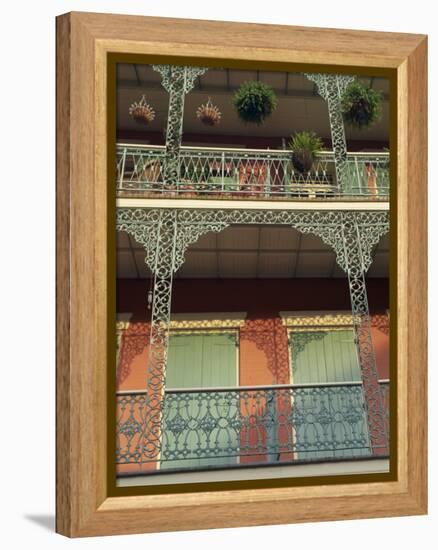 French Quarter of New Orleans, Louisiana, USA-Alison Wright-Framed Premier Image Canvas