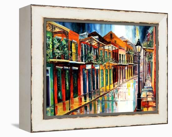 French Quarter Rain-Diane Millsap-Framed Stretched Canvas