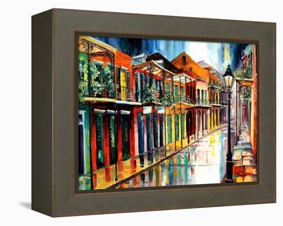 French Quarter Rain-Diane Millsap-Framed Stretched Canvas