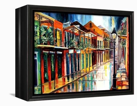 French Quarter Rain-Diane Millsap-Framed Stretched Canvas
