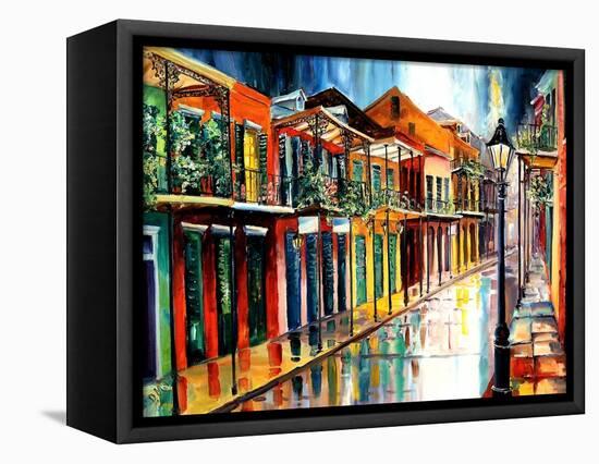 French Quarter Rain-Diane Millsap-Framed Stretched Canvas