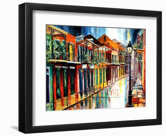 French Quarter Rain-Diane Millsap-Framed Art Print